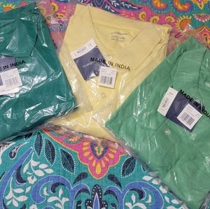 3 Men's Croft & Barrow pocket polo shirt 2XLT